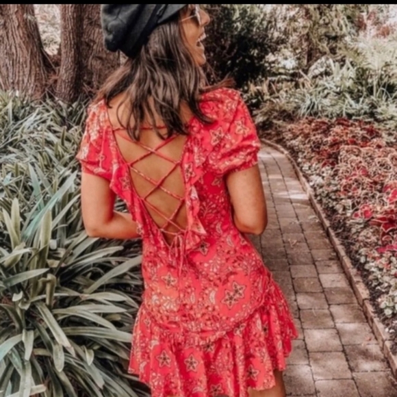 Spell & The Gypsy Celestial Mini Dress, Size XS - Picture 6 of 10